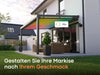 Nova Hüppe | Unterdachmarkise - Trend 200 / Winkelmontage / Elektromotor