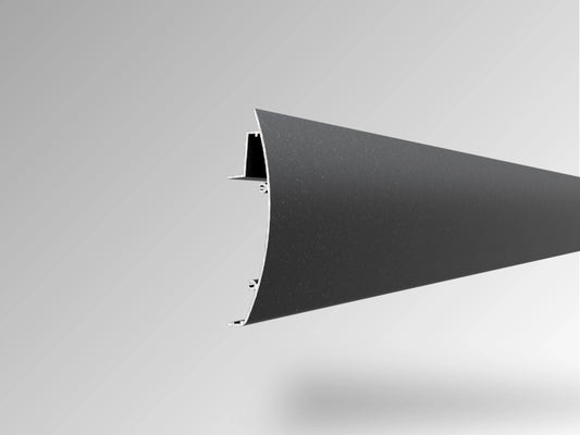 ALUFUCHS | Regenrinnen Frontblende Curved