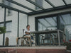 ALUFUCHS | Terrassenüberdachung - Wandgebunden / Classic / VSG Glas Klar (8mm)